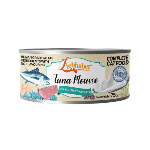 [Liebhaber-貓罐]無穀物主食罐｜吞拿魚慕絲｜Tuna Mousse｜75g｜(慕絲/主食)
