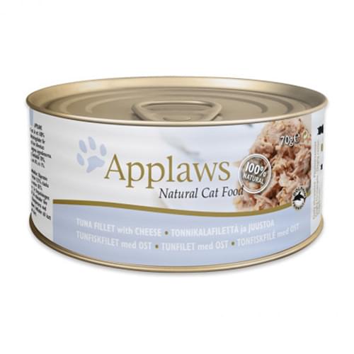 [Applaws-貓罐]吞拿魚+芝士｜(湯汁肉絲)｜156g