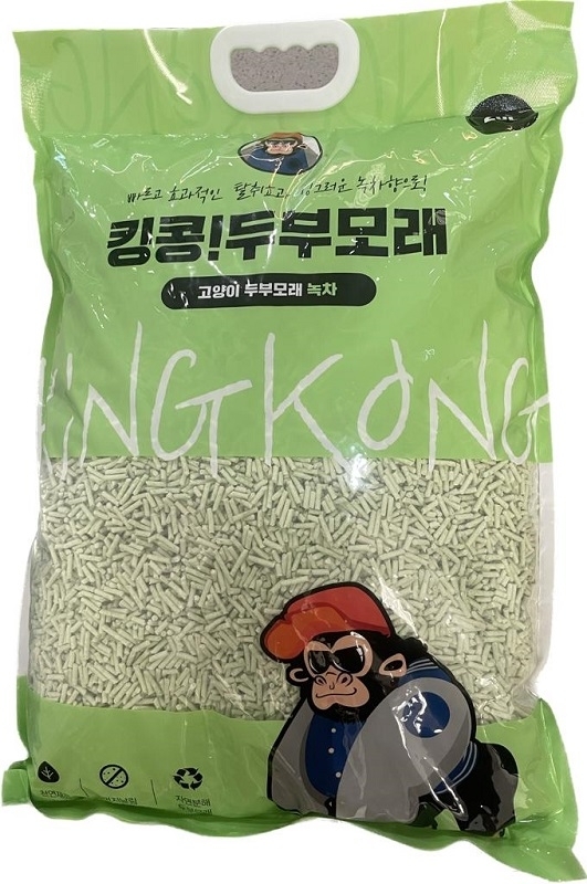 [KING KONG]3.0mm豆腐砂｜(綠茶味)｜20L