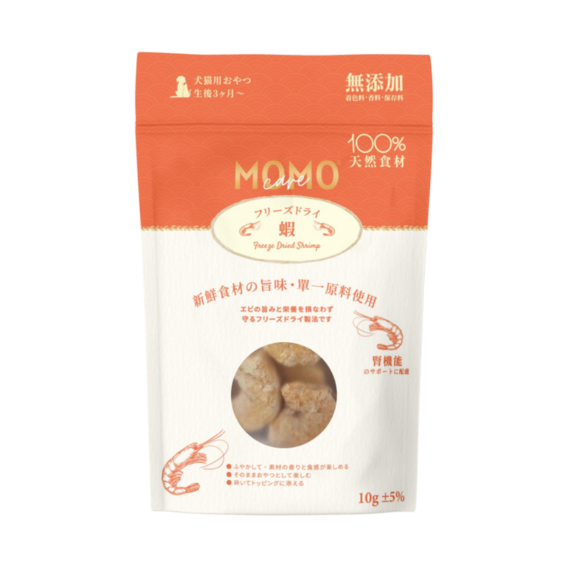 [Momo Care]凍乾小食(貓狗)｜原隻大蝦｜Shrimp｜10g