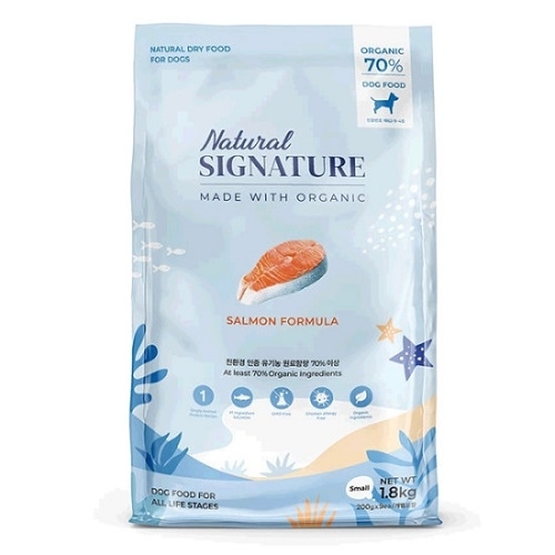 [Natural Signature]天然有機狗糧｜三文魚配方｜Salmon Formula｜5.6KG (400克X14獨立包裝)｜韓國製