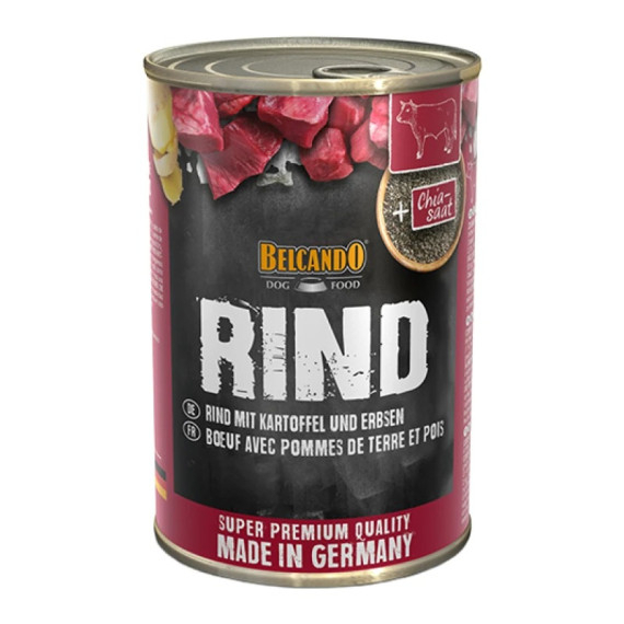 [Belcando 德至尊]經典主食系列狗罐｜牛肉薯仔豌豆｜Rind｜400g｜德國製