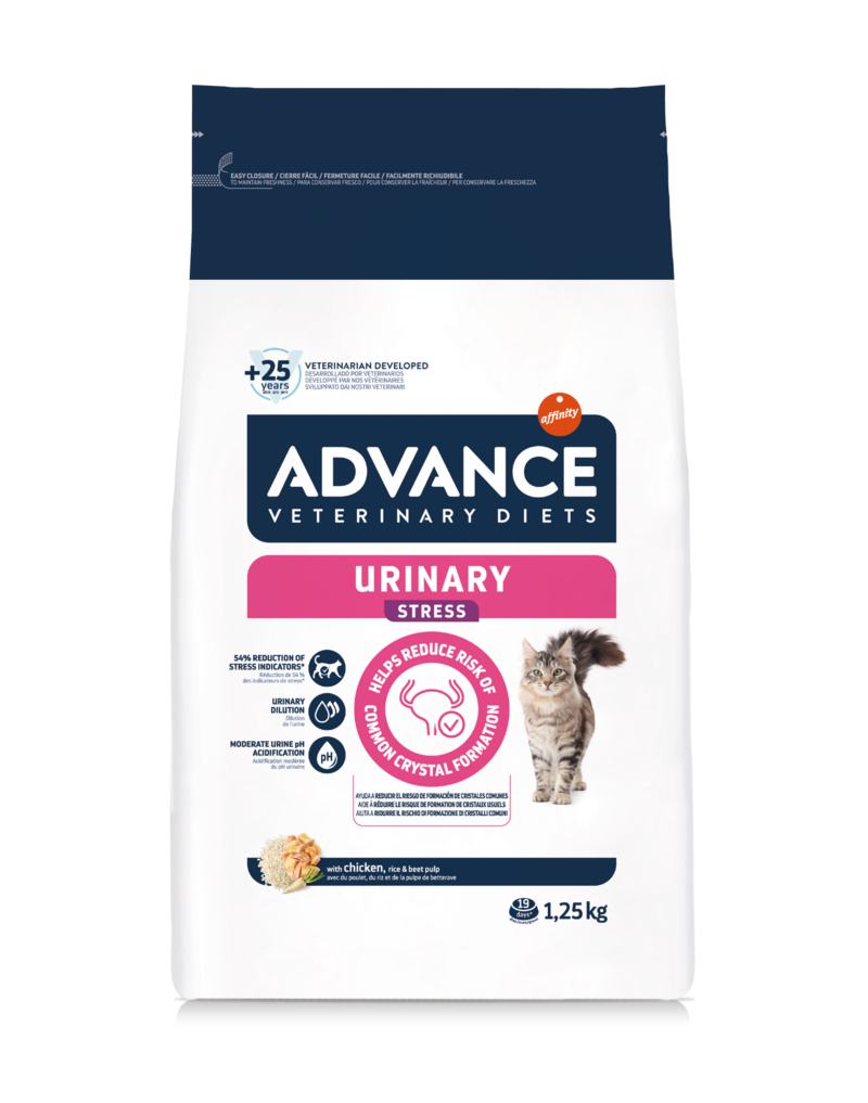[Advance愛旺斯]處方貓糧｜泌尿/壓力專用｜Urinary Stress (Vet Diets)｜1.25kg