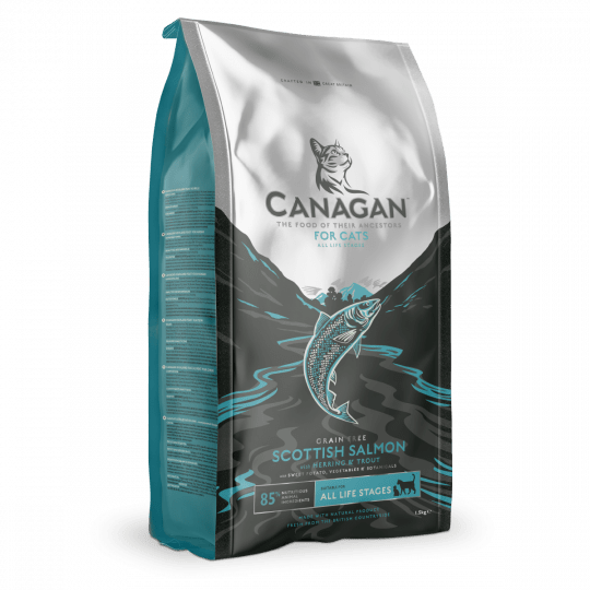 [Canagan-貓糧]無穀物蘇格蘭三文魚配方｜(全貓)｜4kg