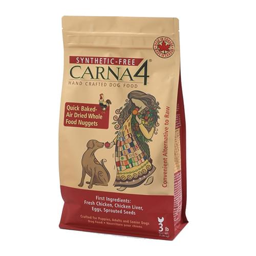 [Carna4-狗糧]無穀物烘焙風乾｜雞肉配方｜全犬｜6lb｜(代訂)