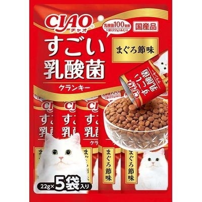 [Ciao-貓餅]100億勁量乳酸菌貓餅｜吞拿魚味｜22g*5｜(p-231)