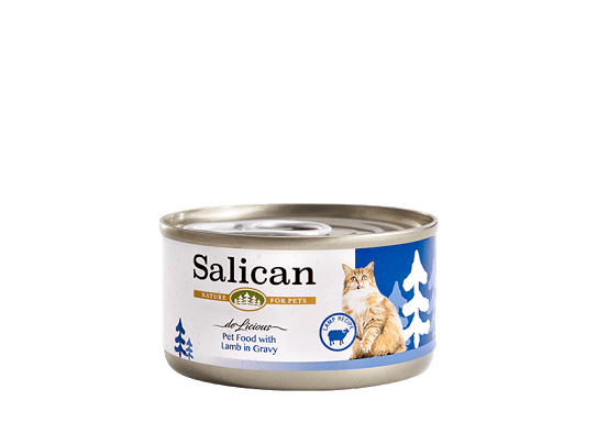 [Salican-貓罐]肉汁系列｜羊肉｜85g｜(肉粒肉碎/主食) 