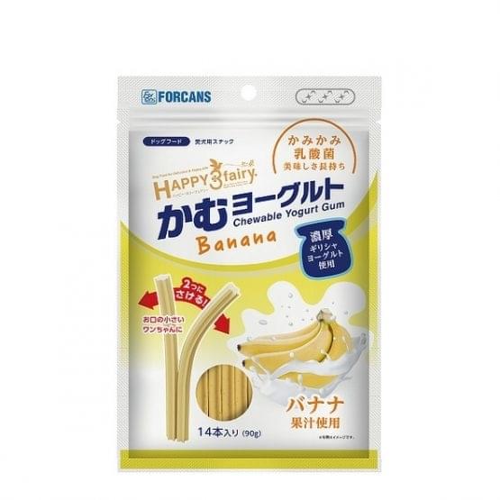 [Forcan-狗小食]香蕉味乳酪潔齒棒90g