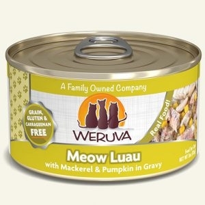 [Weruva]Meow Luau｜野生鯖魚、南瓜｜(肉絲/主食)｜85g