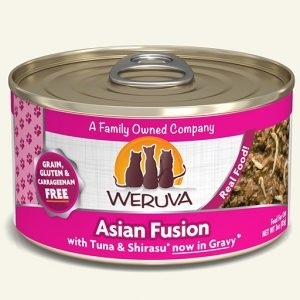 [Weruva]Asian Fusion｜野生吞拿魚及日本白飯魚｜(肉絲/主食)｜85g