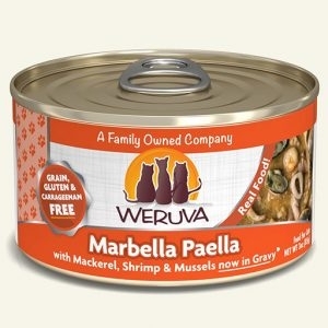 [Weruva]Marbella Paella｜野生鯖魚、海蝦｜(肉絲/主食)｜85g