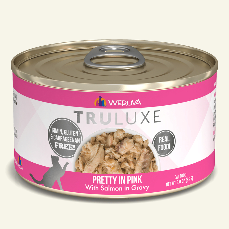 [Weruva]Truluxe尊貴系列｜Pretty In Pink｜野生頂級粉紅三文魚｜(肉絲/主食)｜85g