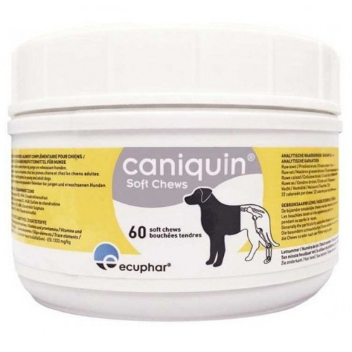 [Ecuphar科盾]護關節保養肉粒小食｜(狗用)｜60粒｜(比利時製)