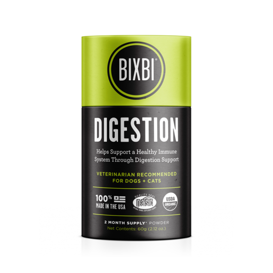 [BIXBI]有機雲芝靈芝菌菇營養粉(貓狗)｜腸胃消化配方｜Digestion ｜60g