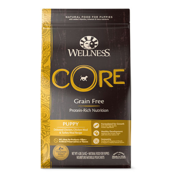 [Wellness-狗糧]CORE® 無穀物系列｜幼犬專用配方｜雞肉、火雞｜12lb｜(代訂)