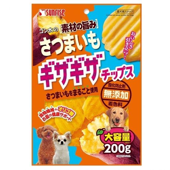 [Sunrise-狗小食]巨浪大切蕃薯片｜200g｜日本製
