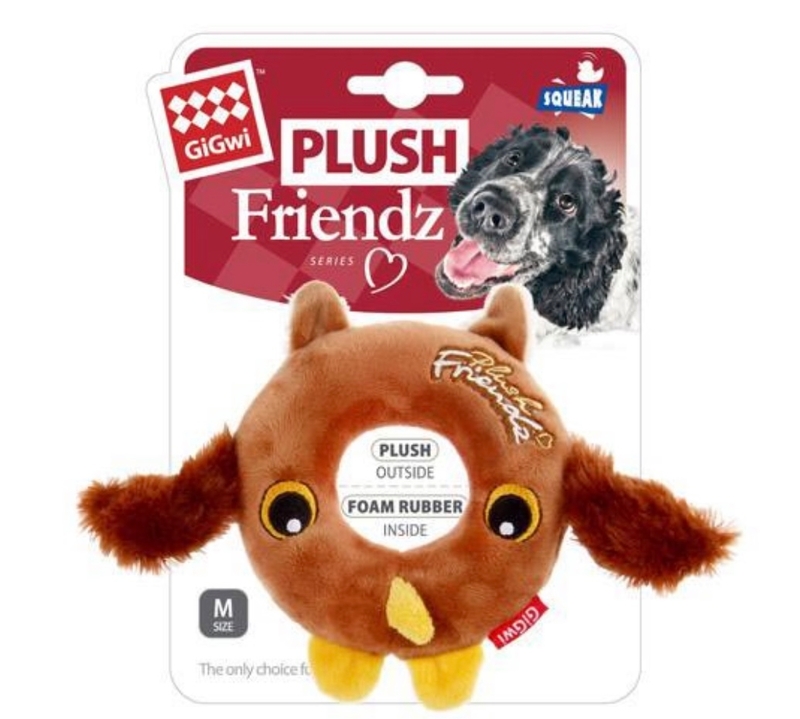 [Gigwi]Plush Friendz｜冬甩系列｜貓頭鷹