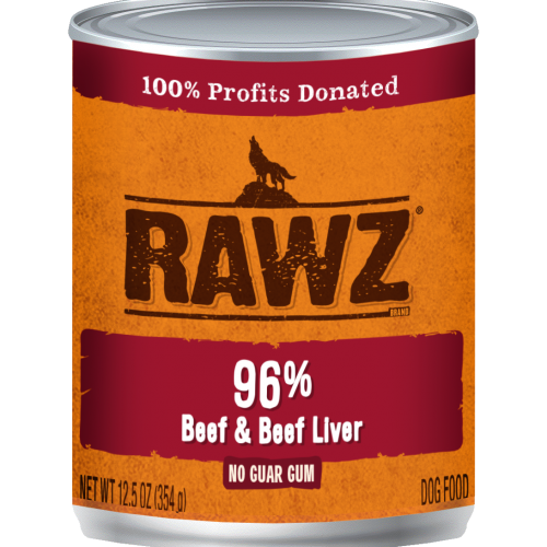 [RAWZ-狗罐]96%牛肉、牛肝｜全犬｜354g｜(肉醬/主食)｜美國製