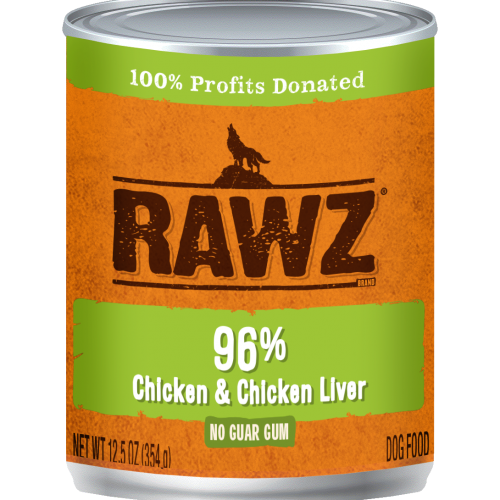 [RAWZ-狗罐]96%雞肉及雞肝｜全犬｜354g｜(肉醬/主食)｜美國製