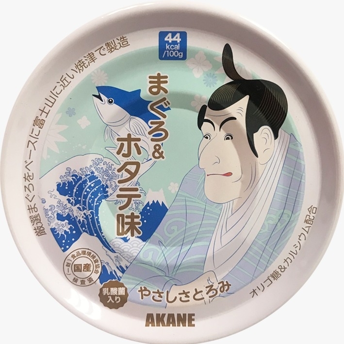 [Akane-貓罐]100億個FK-23乳酸菌｜吞拿魚+扇貝｜75g｜(湯汁肉絲)｜日本製