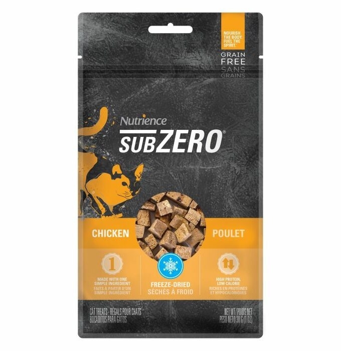 [Nutrience-貓小食]SubZero系列｜凍乾脫水100%純鮮雞肉｜30g｜美國製