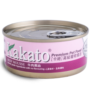 [KAKATO]天然鮮食罐(貓狗)｜牛肉慕絲｜70g｜(肉泥慕絲)