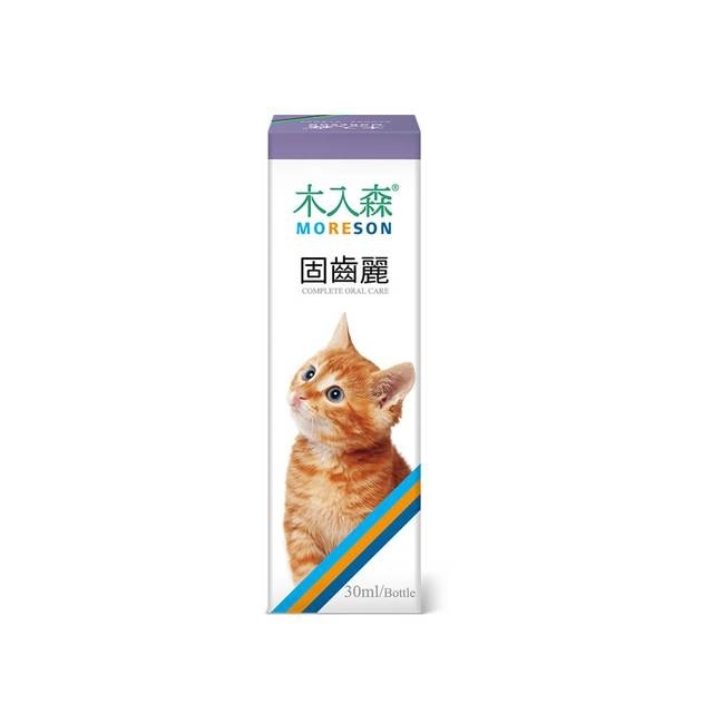 [木入森-保健品]貓咪｜固齒麗｜口腔潔齒滴劑｜30ml