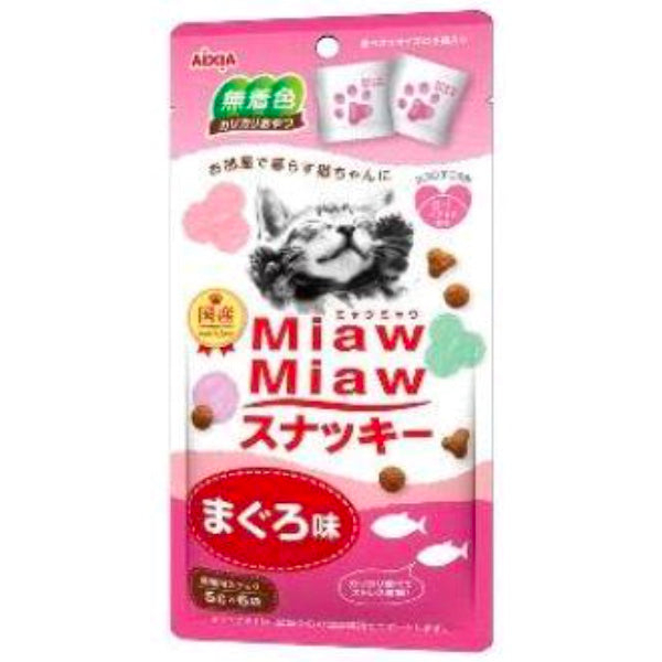 [Aixia-貓小食]Miaw Miaw日式曲奇｜吞拿魚味｜(5g x 6小包)｜日本製