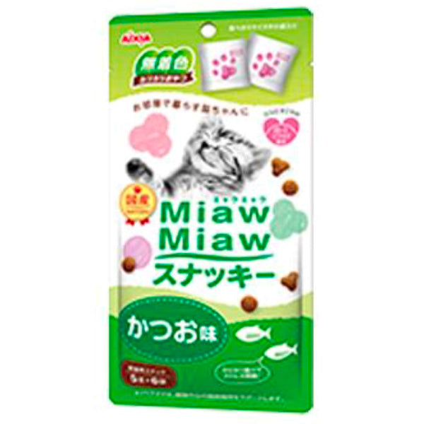 [Aixia-貓小食]Miaw Miaw日式曲奇｜鰹魚味｜(5g x 6小包)｜日本製