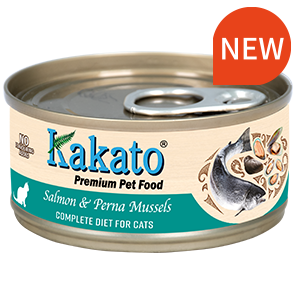 [KAKATO-貓罐]全營養系列｜三文魚、翡翠貽貝(青口)｜70g｜(肉絲/主食)
