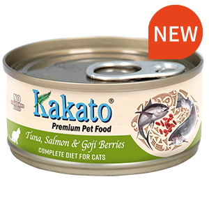 [KAKATO-貓罐]全營養系列｜吞拿魚、三文魚和杞子｜70g｜(肉絲/主食)