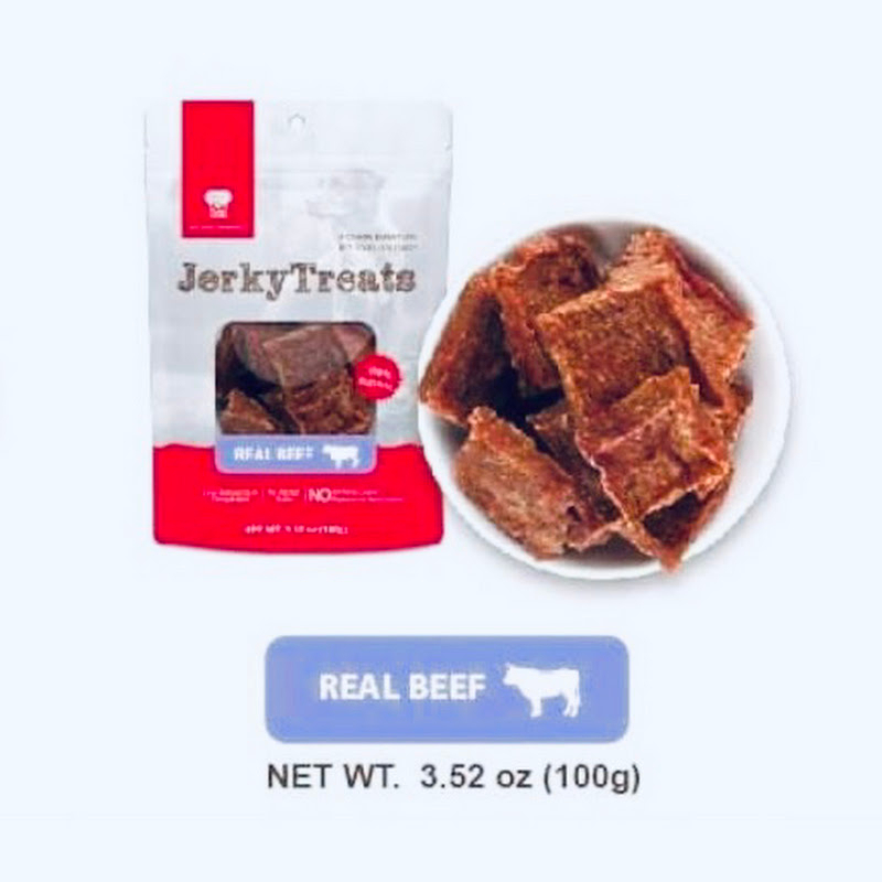  [Natura Nourish]Jerkey Treats｜全天然低溫風乾｜牛肉塊｜100g