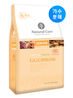 [Natural Core]ECO9a鴨肉有機狗糧(老犬) (代訂)1kg(200g*5包)