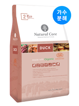[Natural Core]ECO2有機鴨肉狗糧(全犬)(代訂) 1kg(200g*5包)