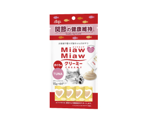 [Aixia]Miaw Miaw｜關節配方｜吞拿魚唧唧肉泥醬｜(15g*4條)｜日本製