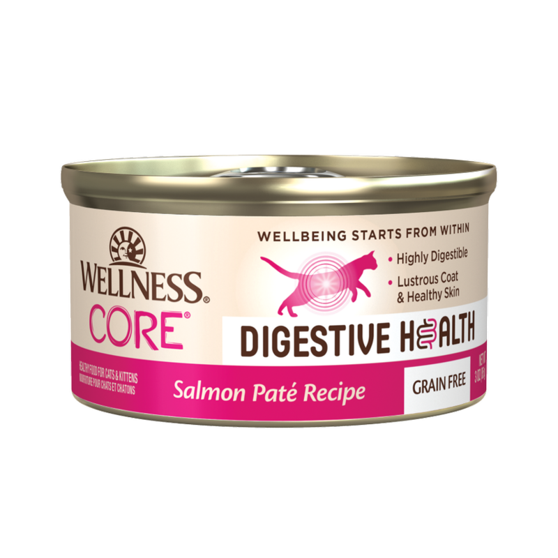 [Wellness-貓罐]CORE｜Digestive Health腸胃消化｜三文魚｜(肉醬/主食)｜3oz