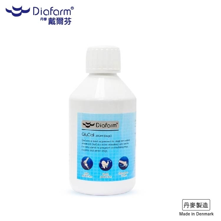 [Diafarm] 狗用｜葡萄糖胺鈣液｜(護關節、骨骼)｜250ML