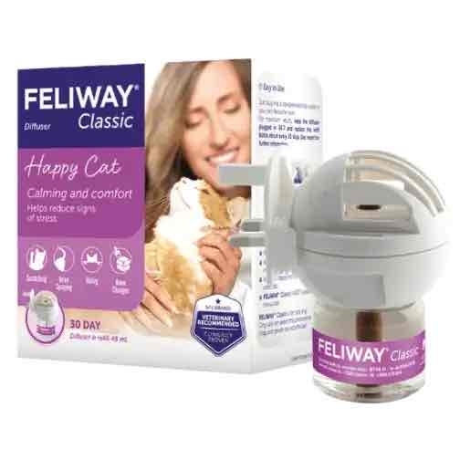 [Feliway]貓咪情緒安定費洛蒙香薰套裝(插電座+1支48ml)(香港行貨)