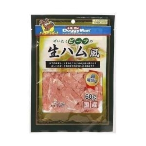 [Doggyman-狗小食]雪花雞肉+牛肉薄切片｜60g｜日本製