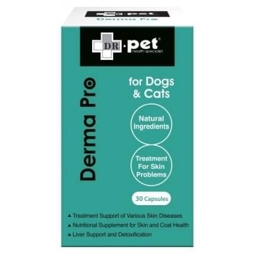 [Dr.Pet]天然皮膚綜合補充 (30 粒膠囊)(貓狗用)(代訂)