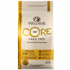 [wellness-貓糧]Core系列｜無穀物室內除臭配方(雞肉、火雞)｜5lb