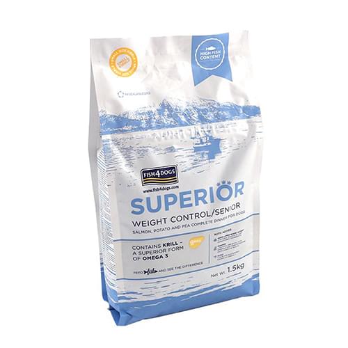 [Fish4Dog]Superior升級系列｜老犬｜三文魚配方｜細粒｜1.5kg｜(代訂)