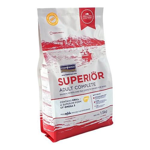 [Fish4Dog]Superior升級系列｜成犬｜三文魚配方｜細粒｜1.5kg