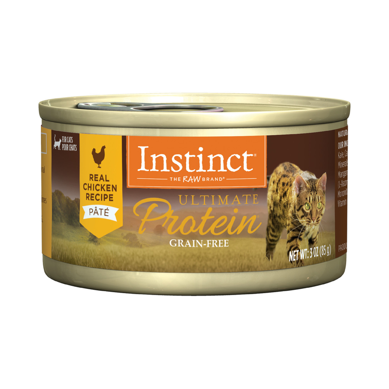 [Instinct-貓罐]無穀物主食罐｜頂級蛋白雞肉配方｜5.5oz｜(肉醬/主食)