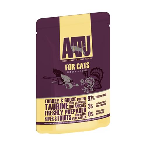 [AATU-貓濕包]無穀物97% 火雞+鵝肉｜(肉醬/主食)｜85g