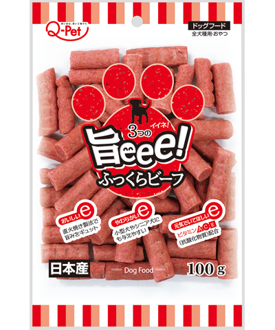 [九州 Q-Pet] 旨味｜牛肉粗切條｜100g｜日本製