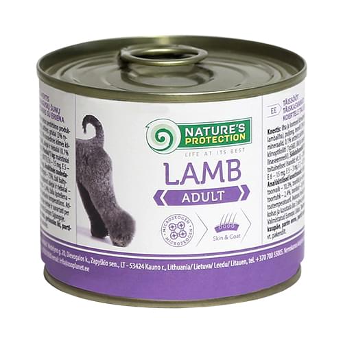 [Np-狗罐]主食罐系列｜成犬｜羊肉｜Lamb｜(肉醬/主食) 200 g