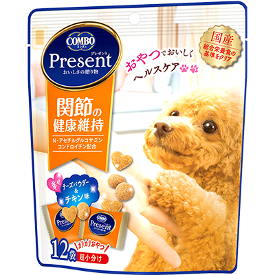 [Combo Present]關節健康配方｜乳酪+雞肉｜脆脆餅3g×12袋
