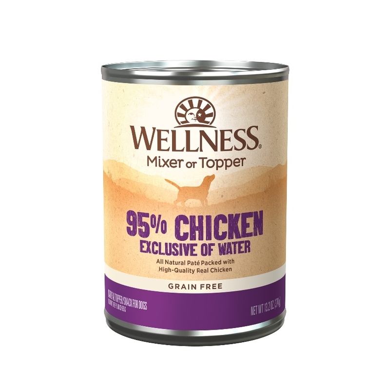 [Wellness-狗罐] 95% 無穀雞肉配方 13.2oz (肉醬)