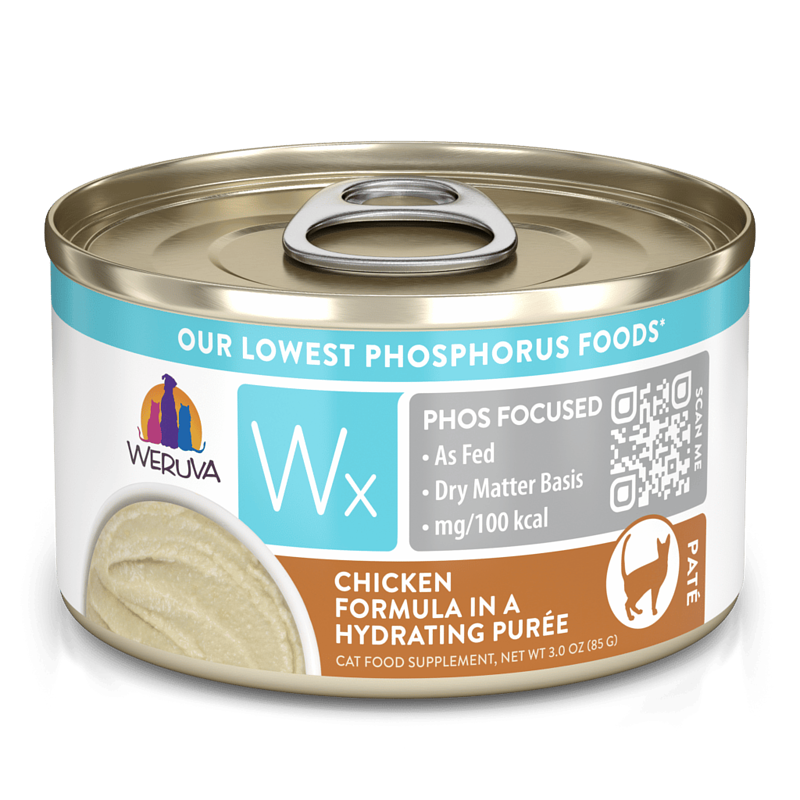 [Weruva]WX Phos Focused低磷腎臟系列｜雞肉泥｜ Chicken Formula in a Hydrating Purée (肉泥/主食)｜85g